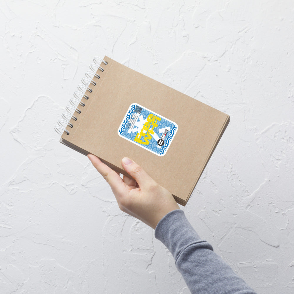 Wi-Fi Seeker Bubble-free sticker